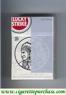 Lucky Strike Ultra cigarettes hard box